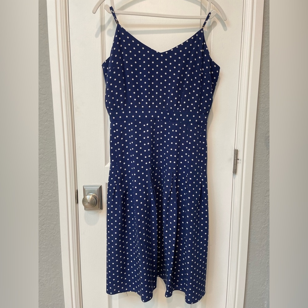 J. Crew Polka Dot Summer Dress Size 12